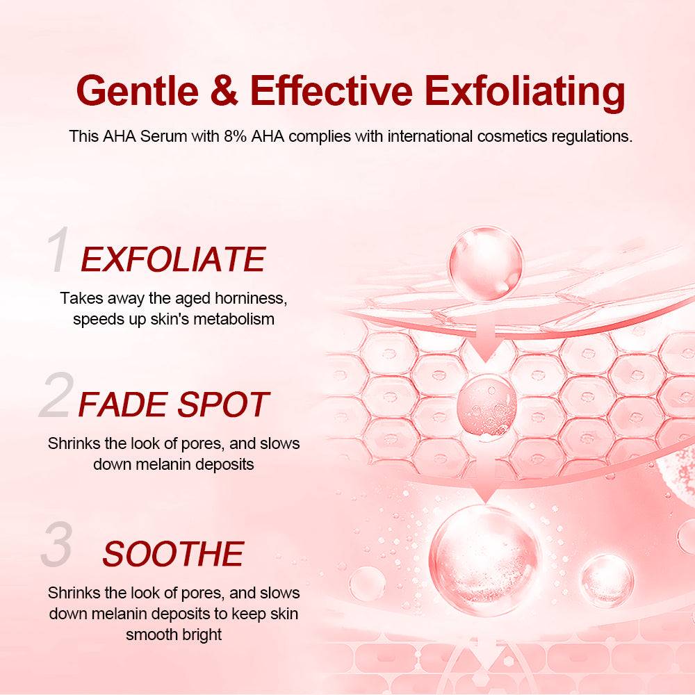 AHA Serum For Exfoliating & Smoothing Skin