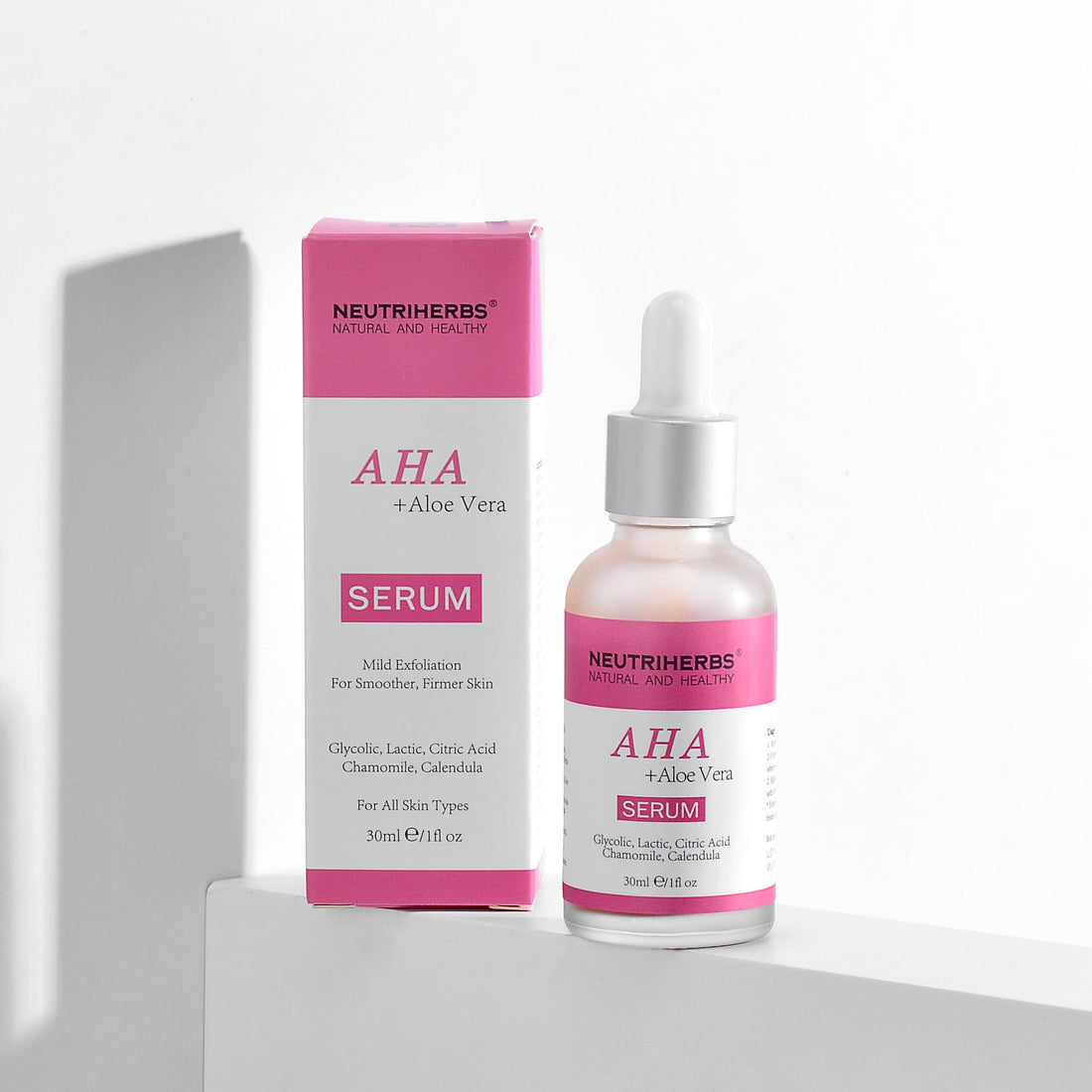 AHA Serum For Exfoliating & Smoothing Skin