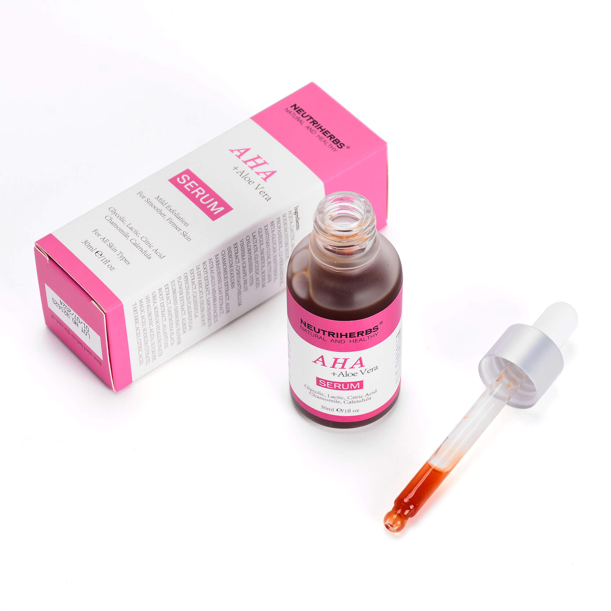 AHA Serum For Exfoliating & Smoothing Skin