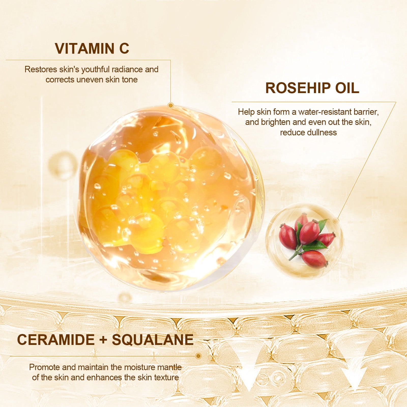Vitamin C Softens And Smooths Body Oil For Moisturizing