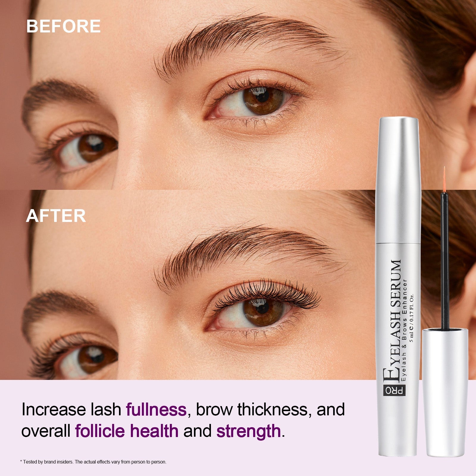 PRO Eyelash Growth Serum For Boosts The Length And Thickness Of Eyelashes