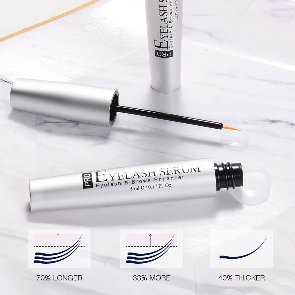 PRO Eyelash Growth Serum For Boosts The Length And Thickness Of Eyelashes
