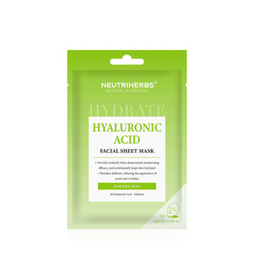 Facial Sheet Mask Hyaluronic Acid Mask