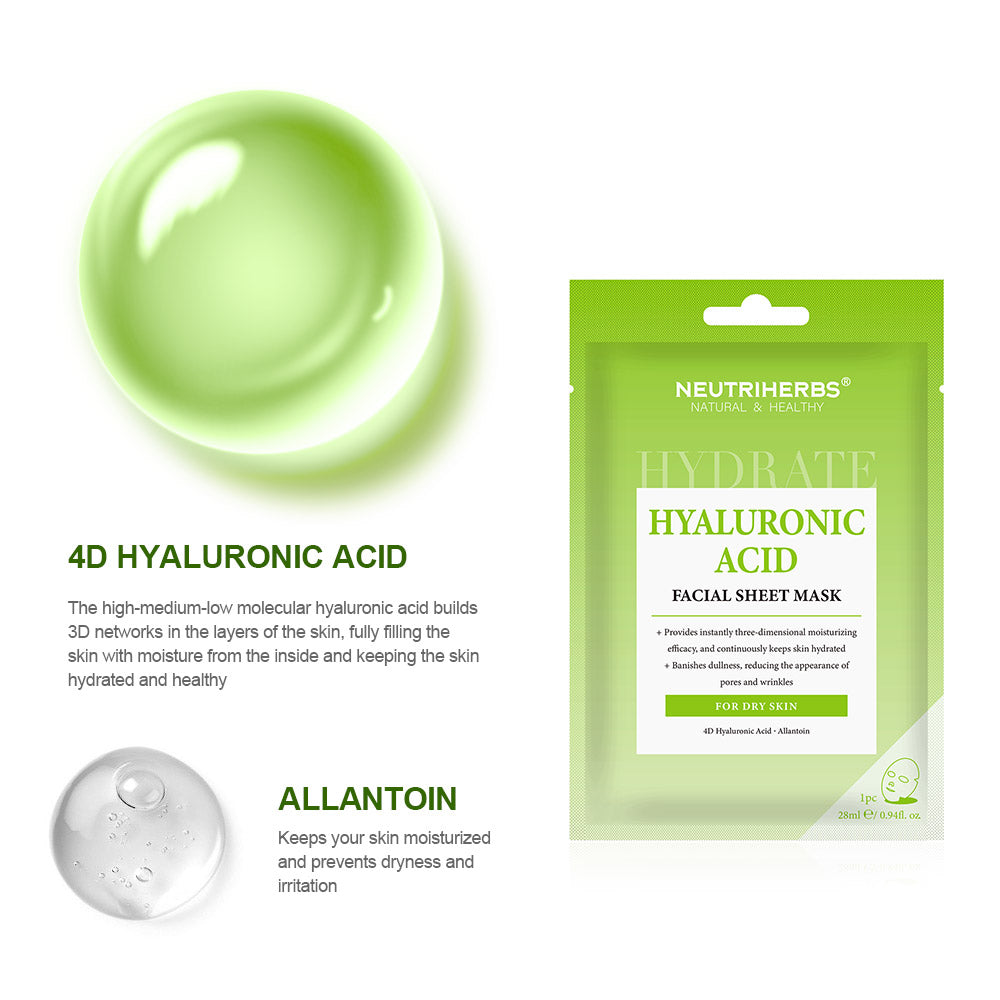 Facial Sheet Mask Hyaluronic Acid Mask