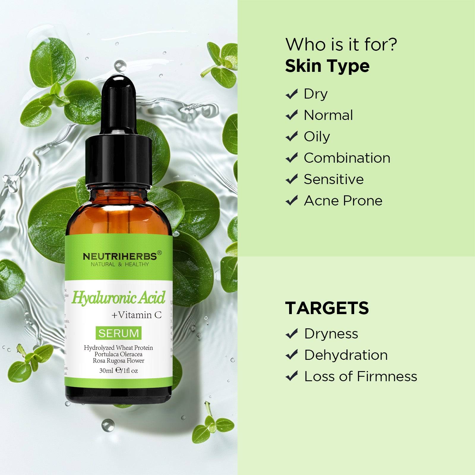 Hyaluronic Acid Serum For Oily Skin