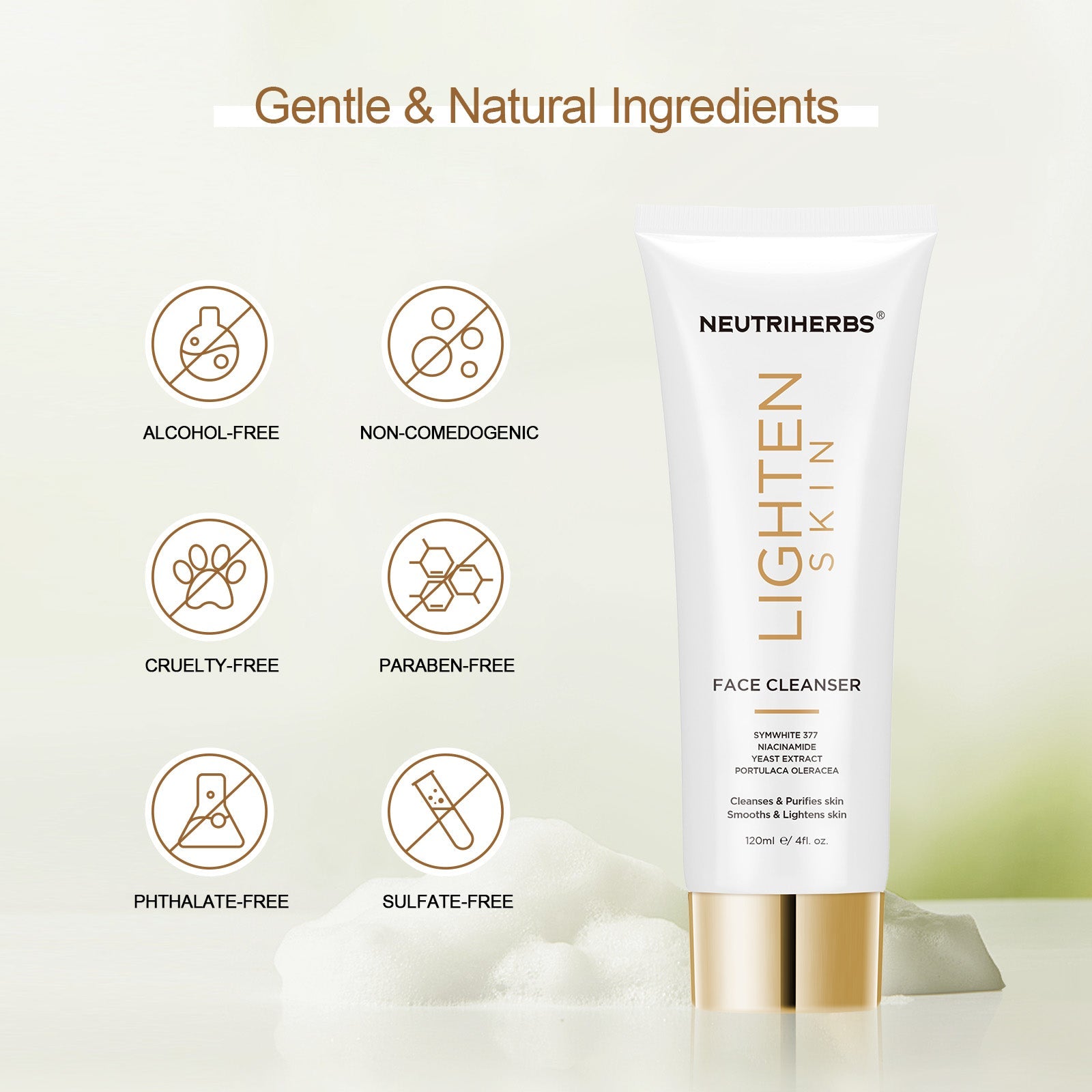 Neutriherbs® Best Face Cleanser For Lightening Skin