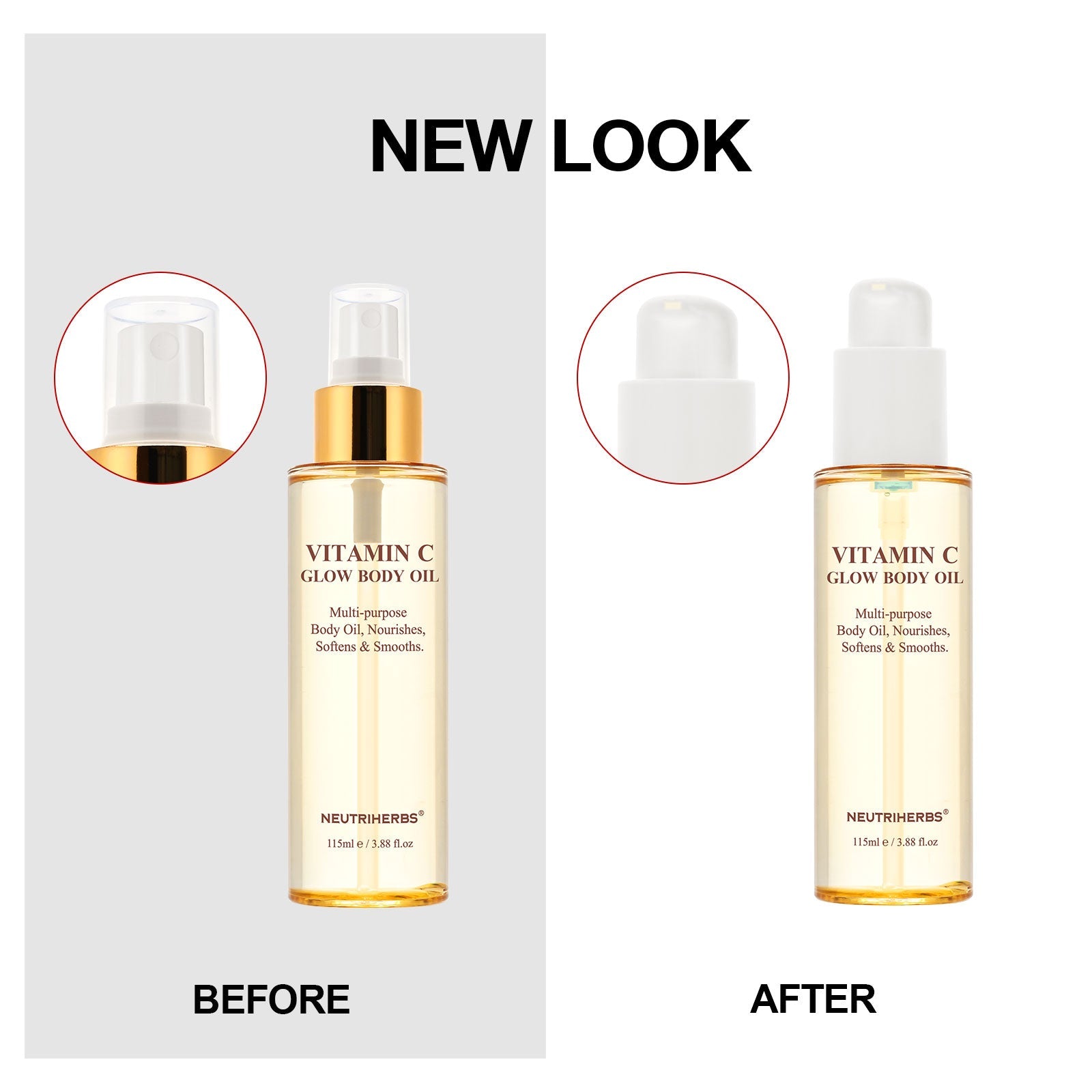 Vitamin C Softens And Smooths Body Oil For Moisturizing