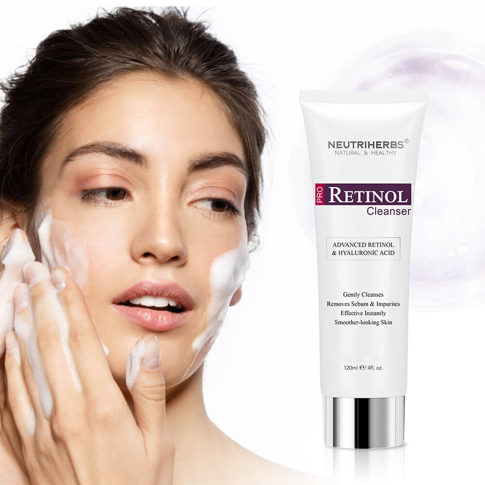 Pro Retinol Cleanser For Anti Aging With Amino Acid Foam