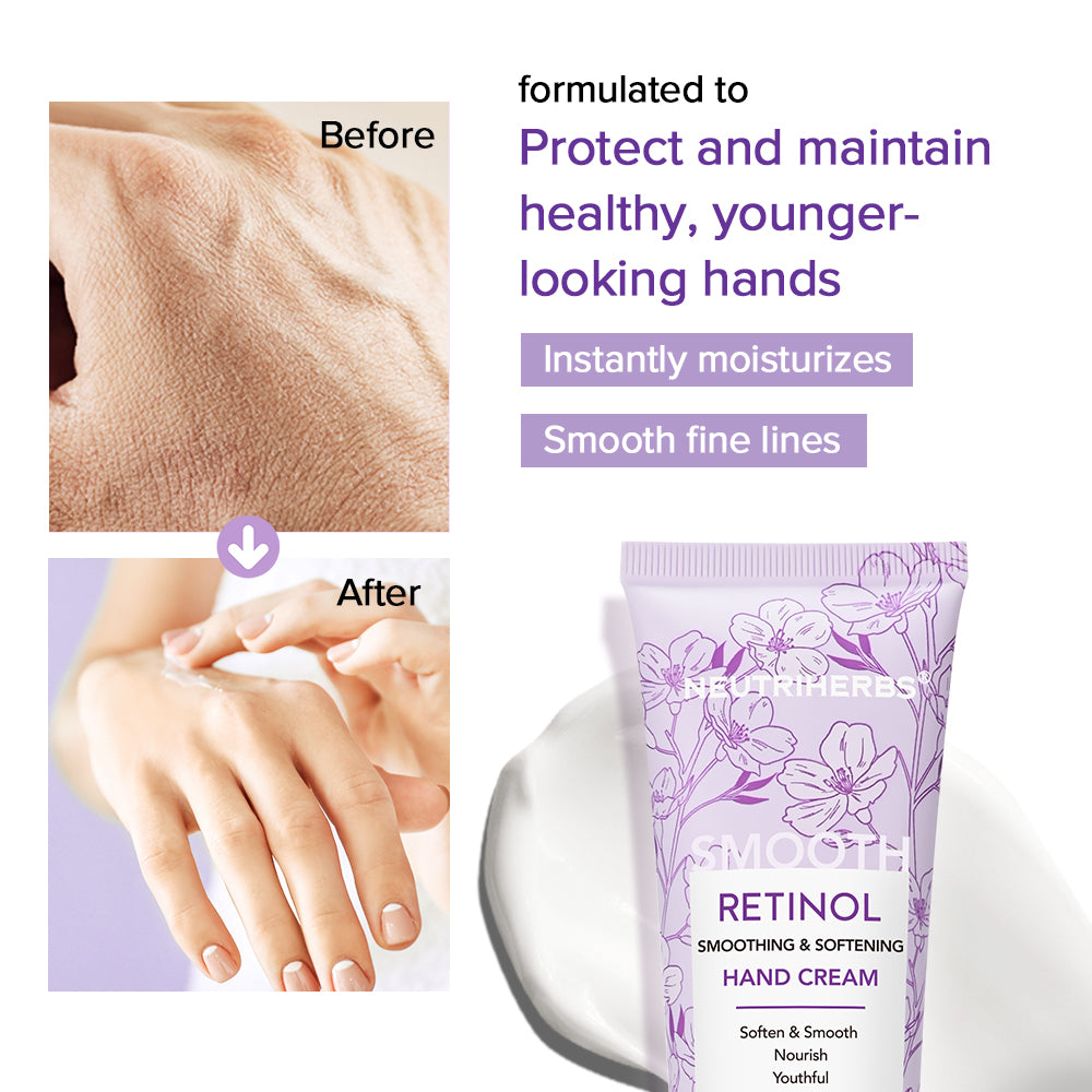 Retinol Anti-Aging Hand Cream With Green Bamboo Scent