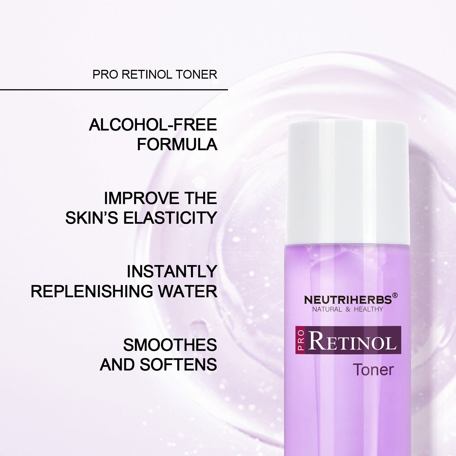 Pro Anti-aging Facial Retinol Toner For Reducing Fine Lines And Wrinkles