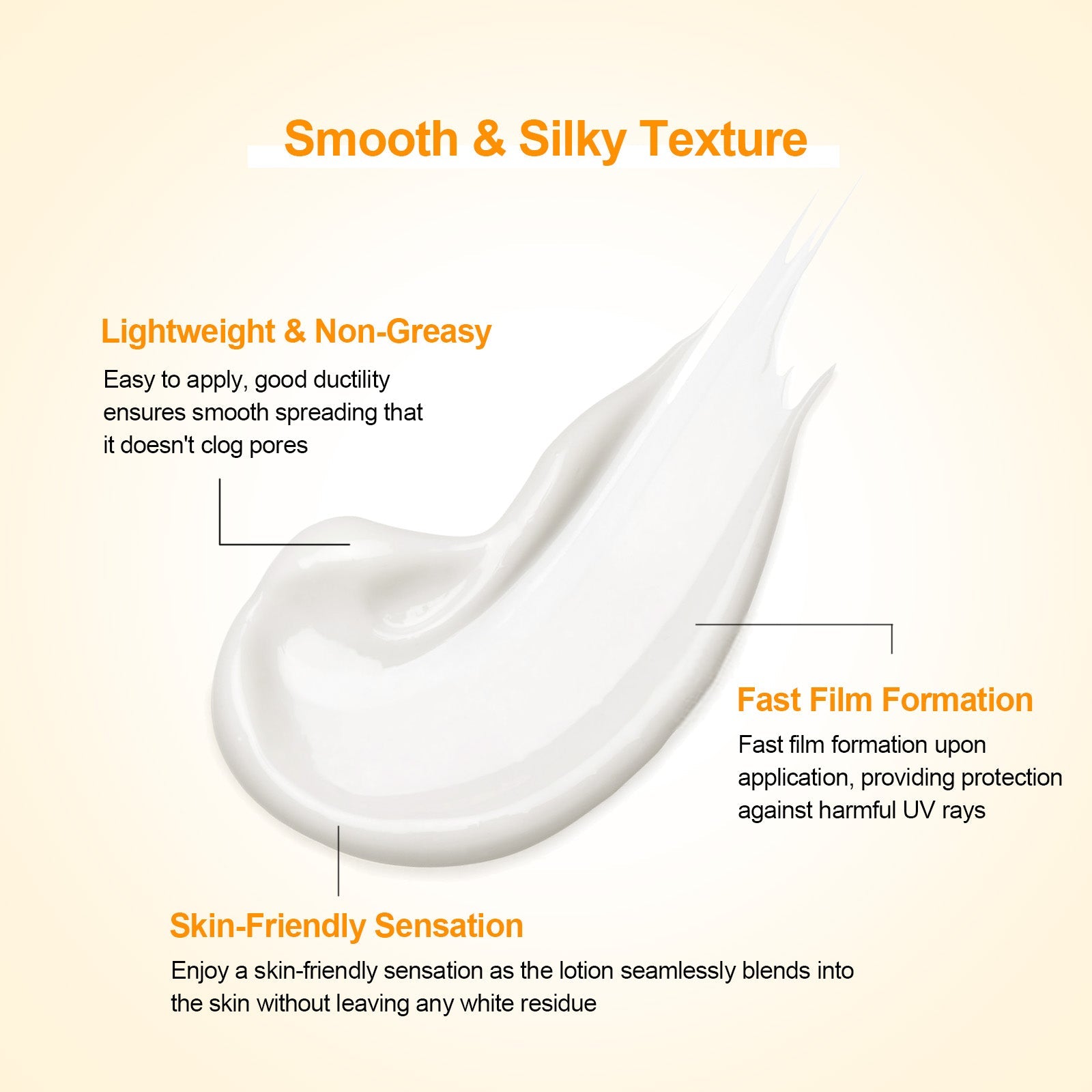 Vitamin C Sunscreen Lotion SPF30 With Non-greasy And Non-fragrance Formula