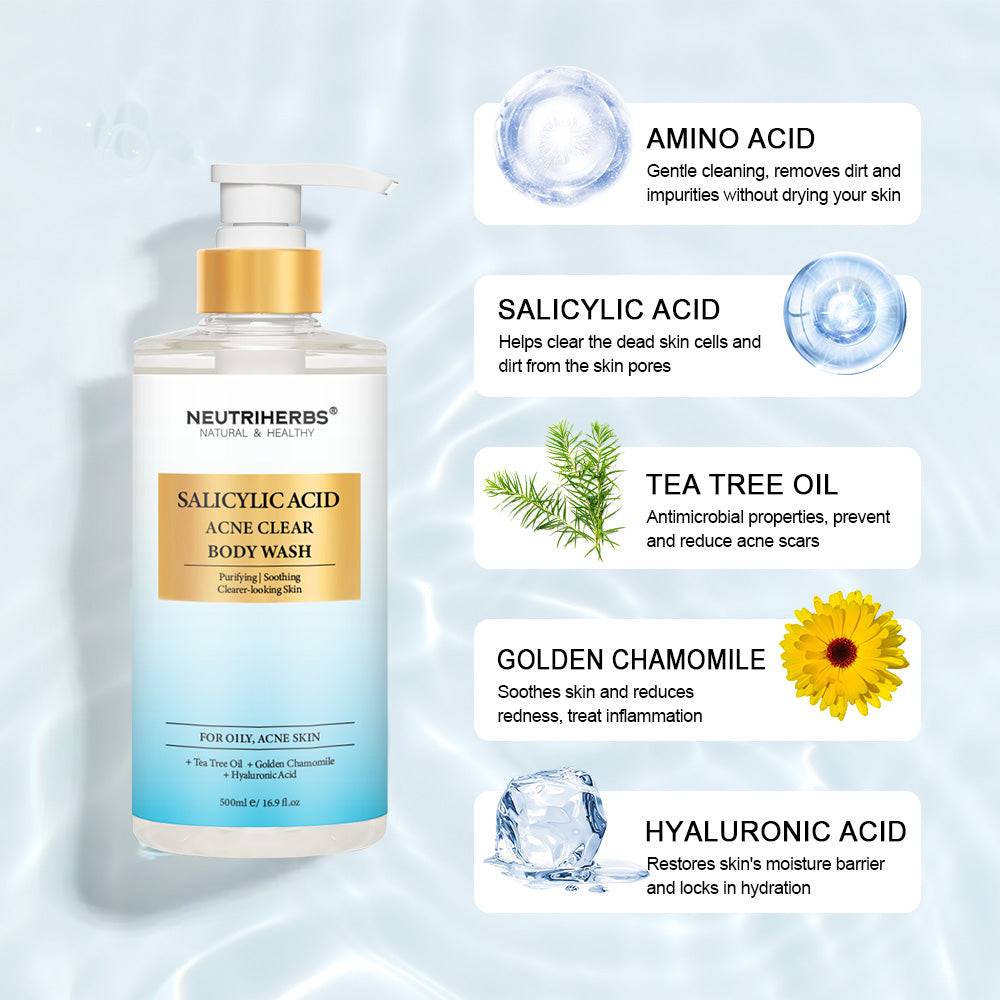 Acne Clear Salicylic Acid Body Wash