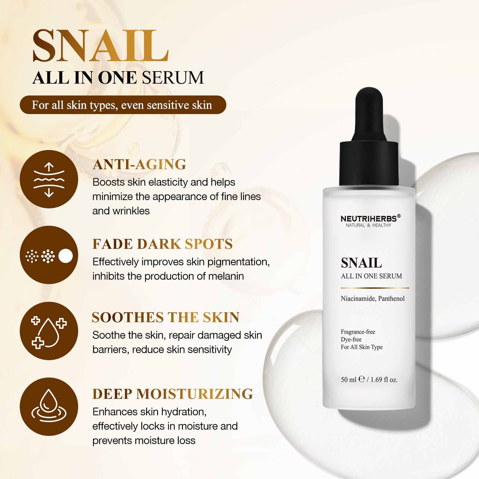 The Best All In One Snail Mucin Serum For Anti-Aging And Skin Soothing
