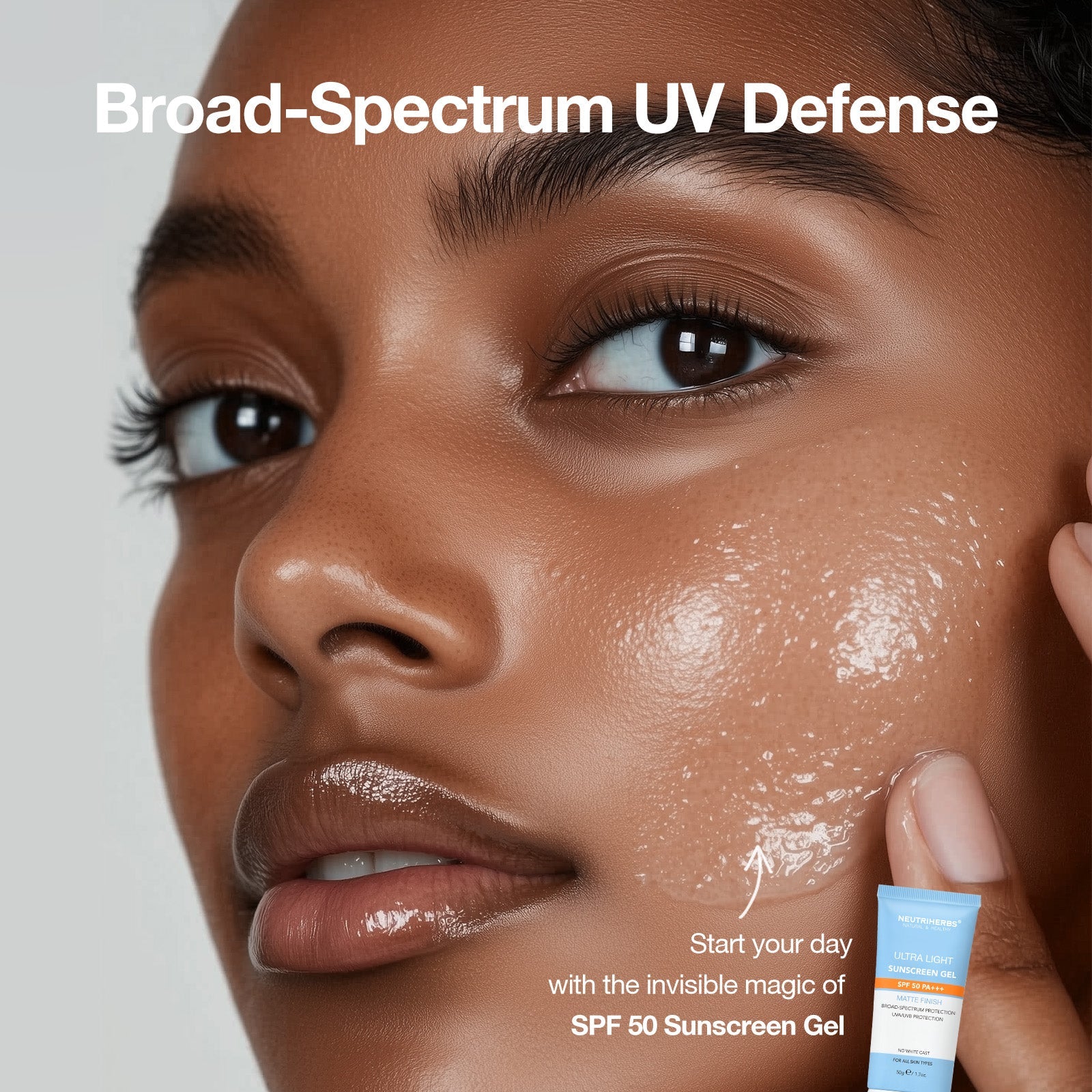 Ultra-light Sunscreen Gel SPF 50 PA+++