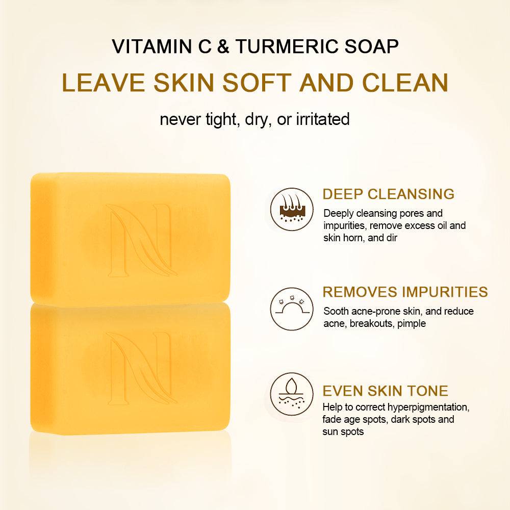 Best Vitamin C Turmeric Soap For Black Skin Even Skin Tone