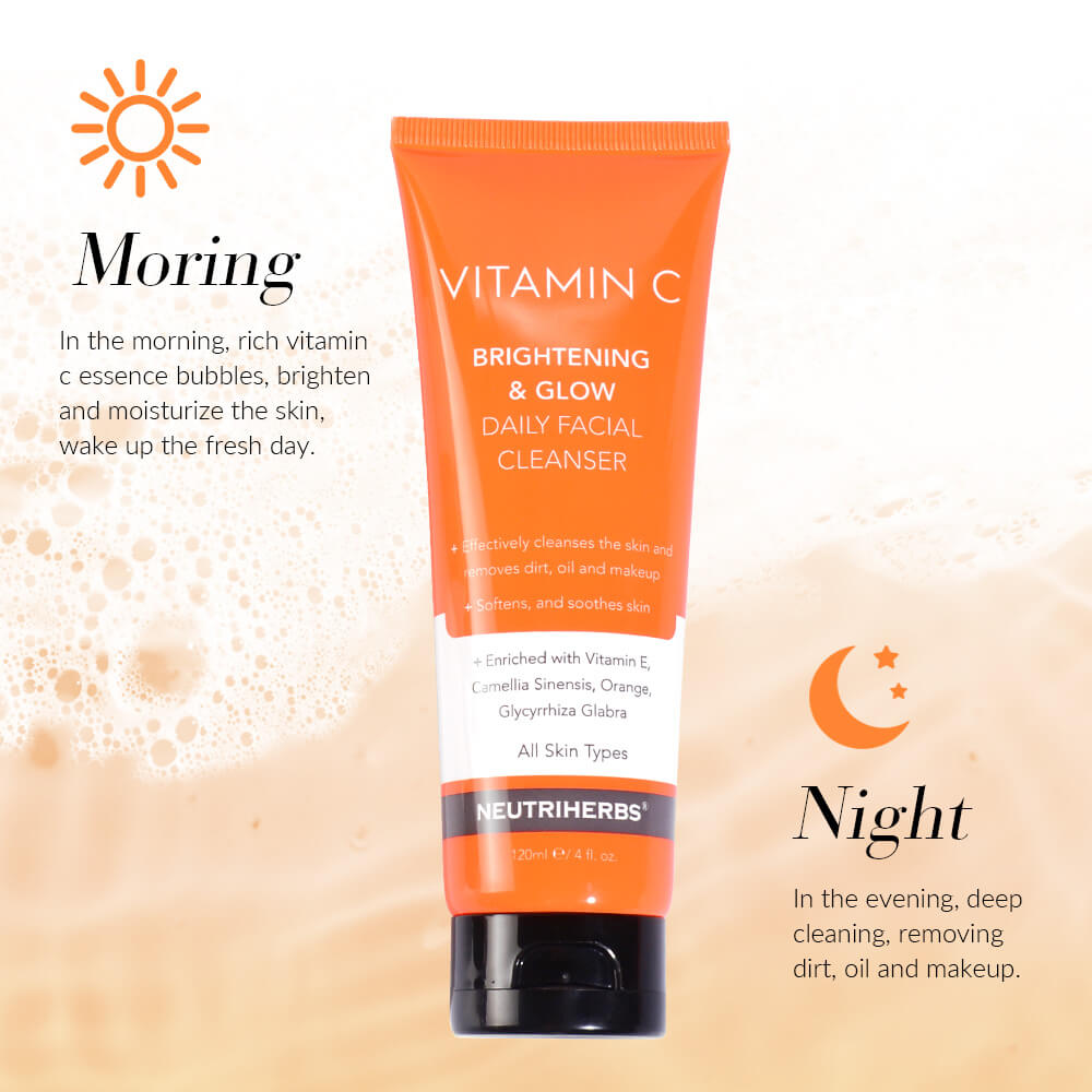Vitamin C Face Cleanser Soothes And Purifies For Super Clean