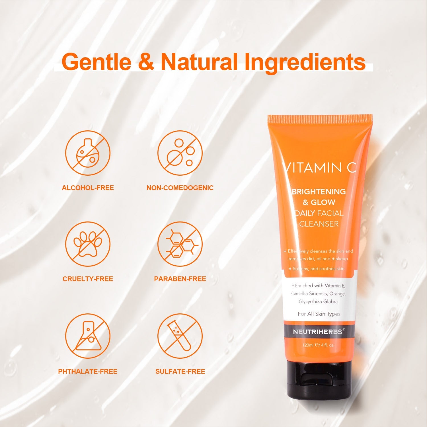 Vitamin C Face Cleanser Soothes And Purifies For Super Clean