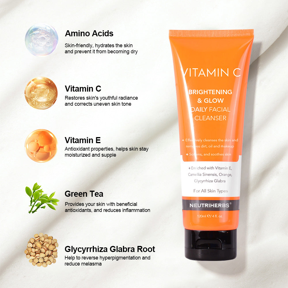Vitamin C Face Cleanser Soothes And Purifies For Super Clean