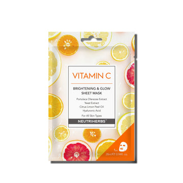Glowing Vitamin C Facial Mask For Nourishing Skin And Reducing Redness