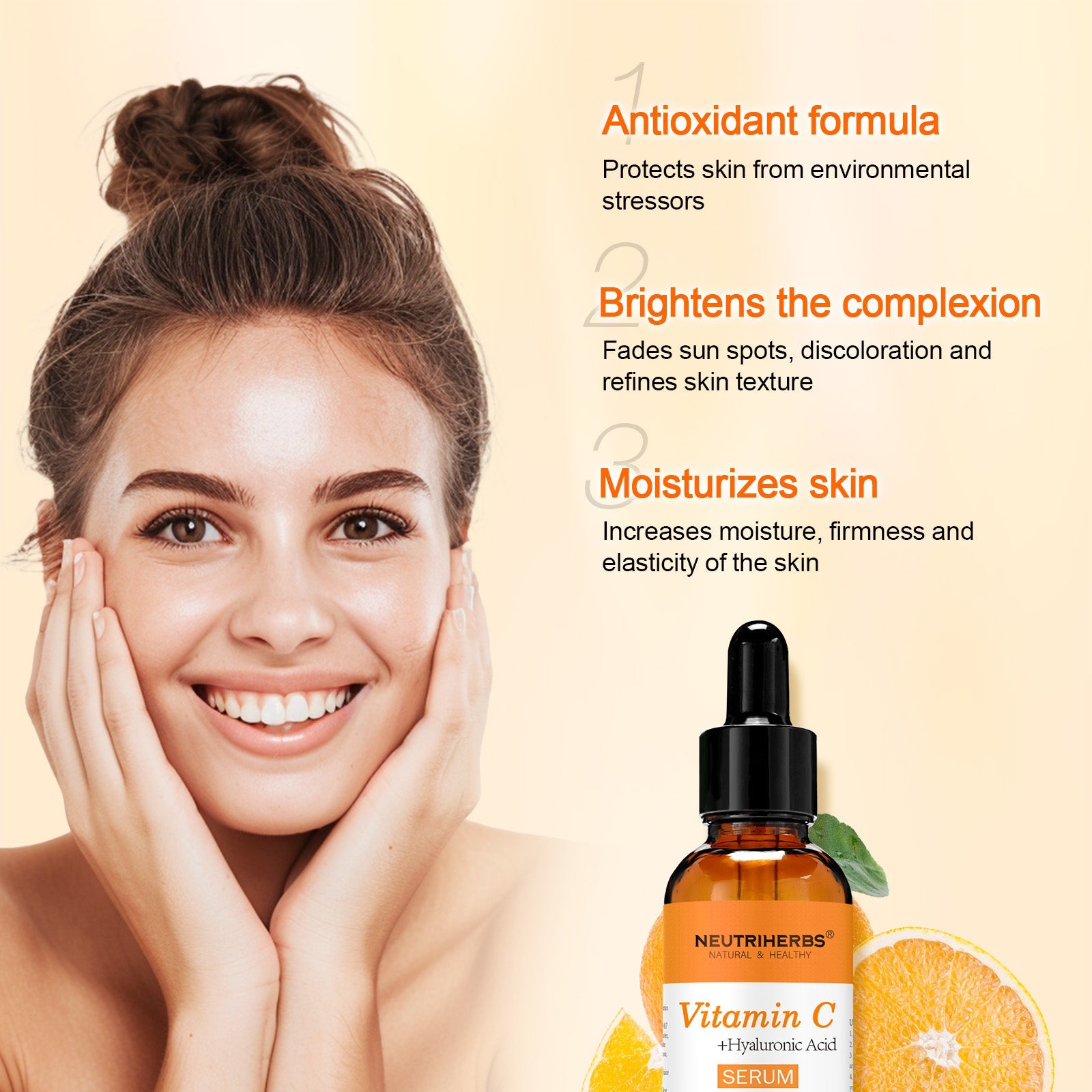 Vitamin C Serum Helps Lighten And Brighten Your Skin
