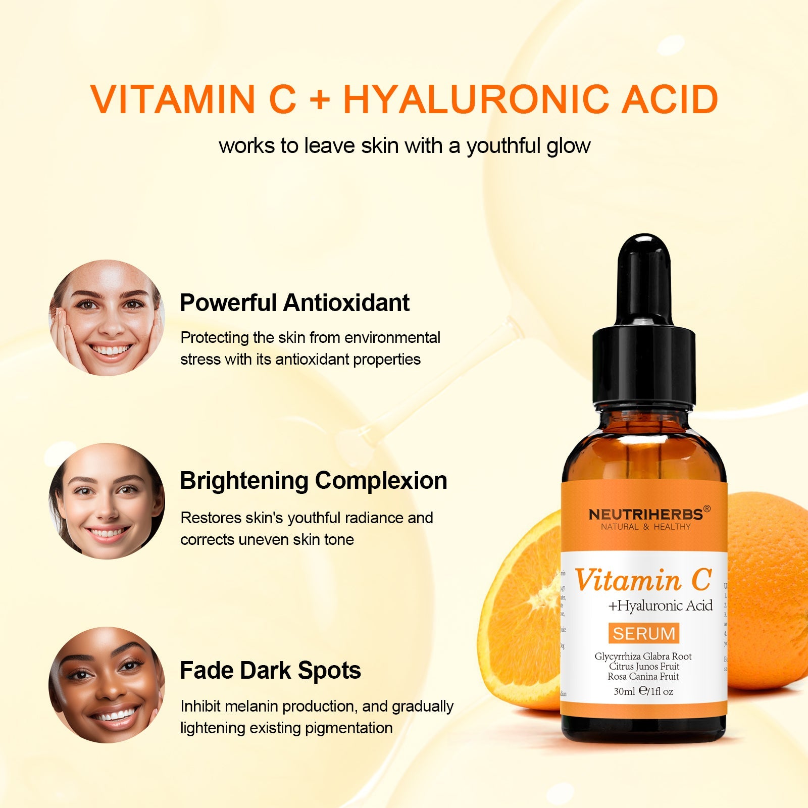 Vitamin C Serum Helps Lighten And Brighten Your Skin