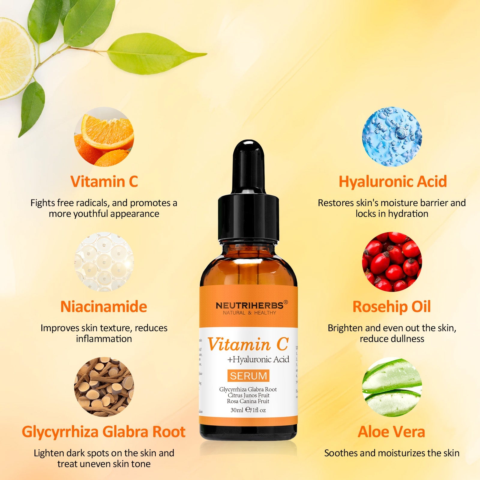 Vitamin C Serum Helps Lighten And Brighten Your Skin