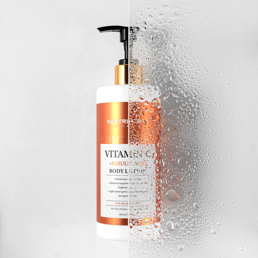 Vitamin C Body Lotion For Brightening With Ferulic Acid