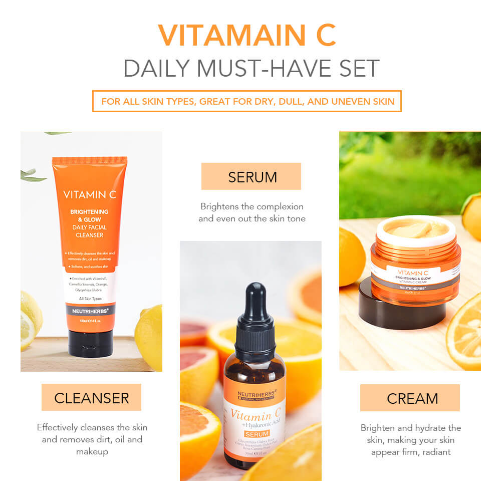Vitamin C Brightening & Glow Daily Must-Have Set
