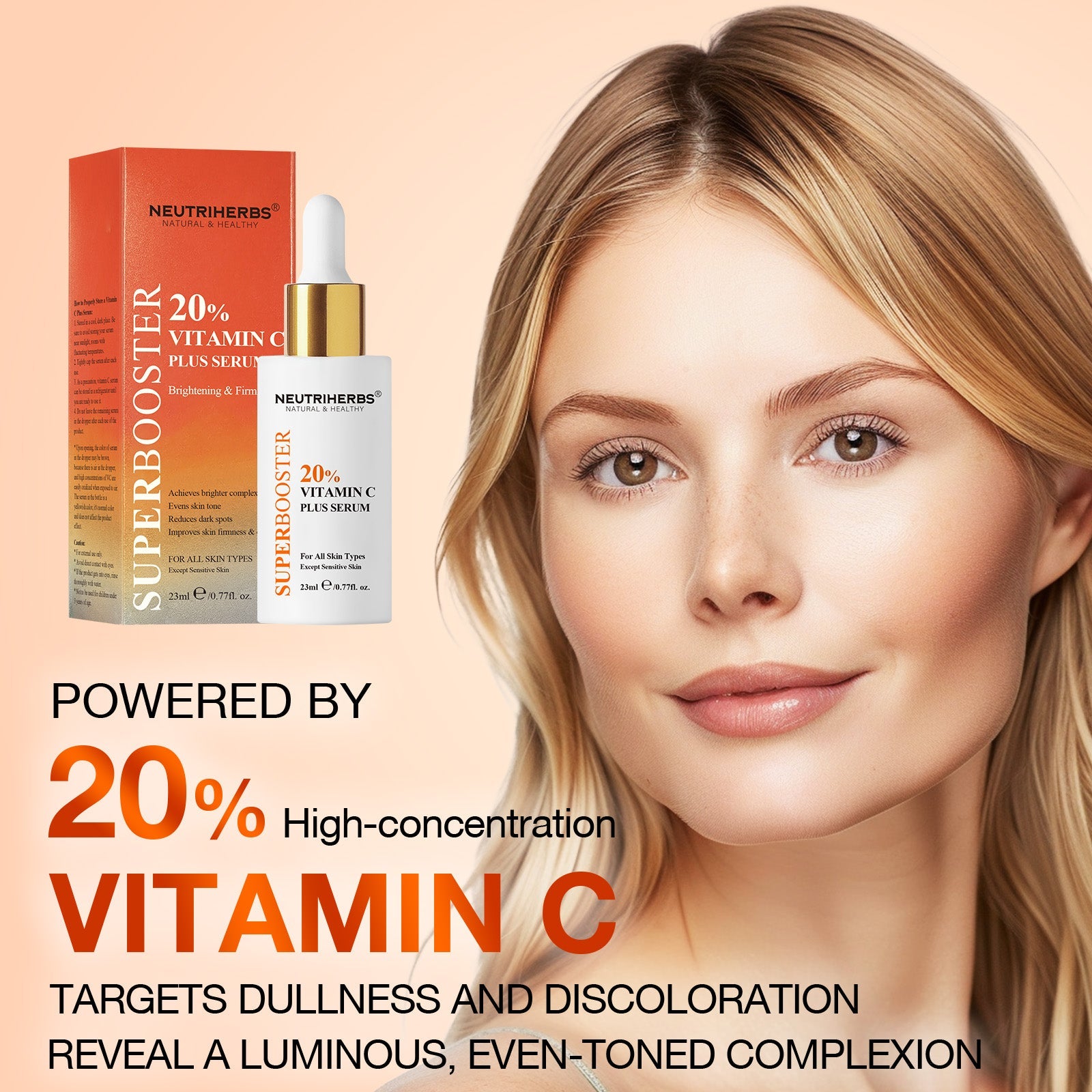 Super Booster Vitamin C Plus Brightening Serum (20% VC)