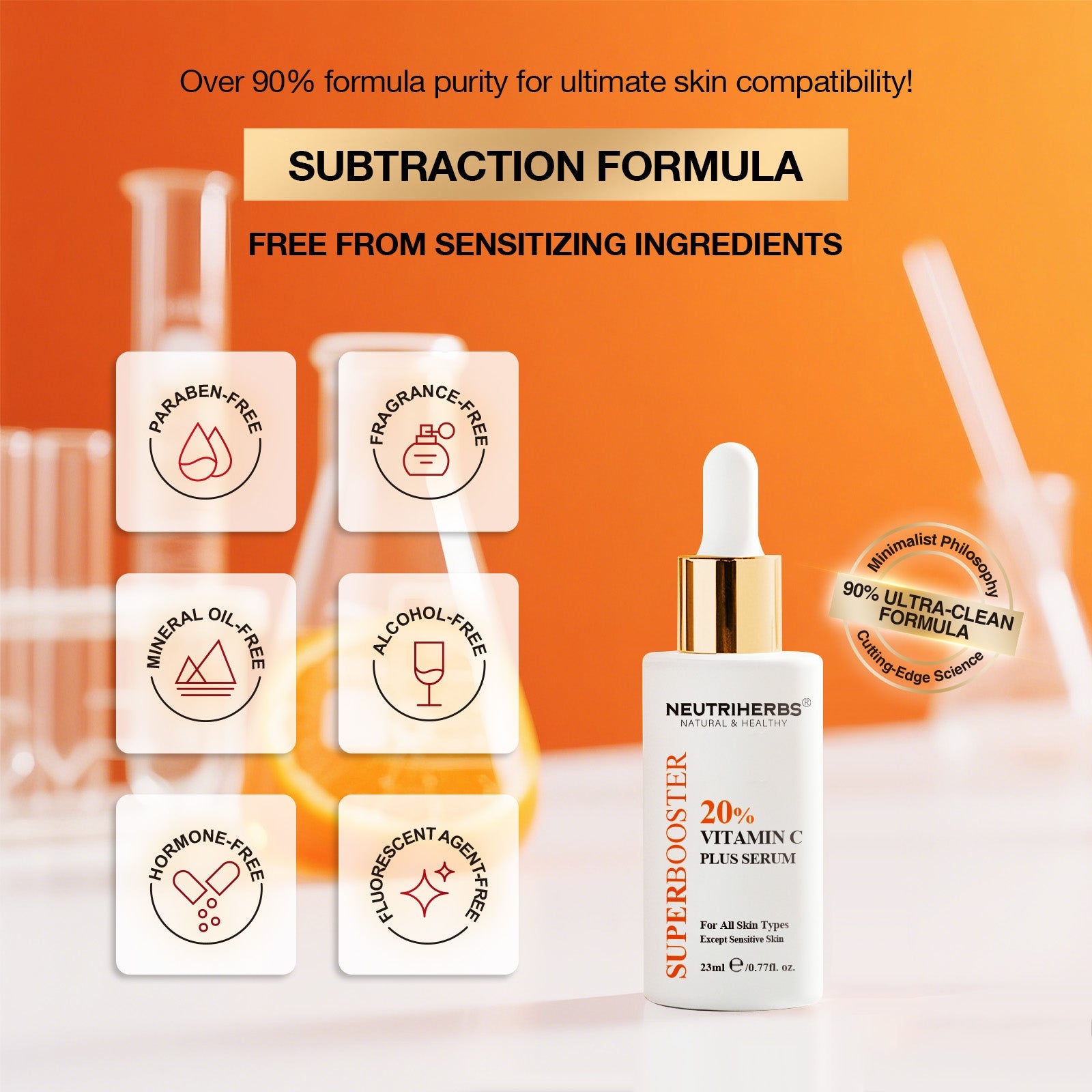 Super Booster Vitamin C Plus Brightening Serum (20% VC)