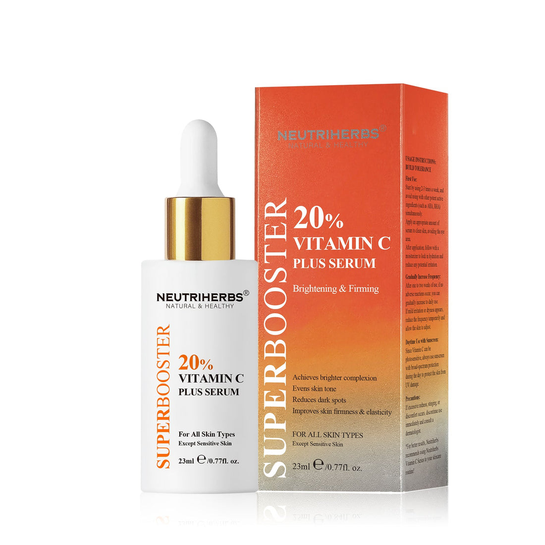 Super Booster Vitamin C Plus Brightening Serum (20% VC)